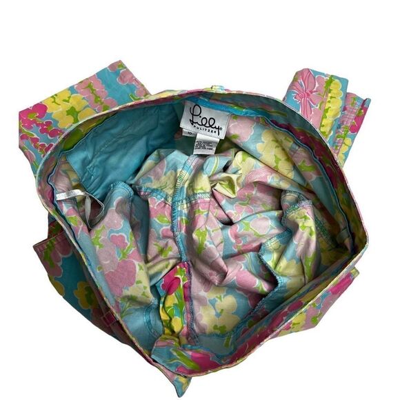 Lilly Pulitzer vintage snappy dragonfly crop pants size 10 - Picture 11 of 12
